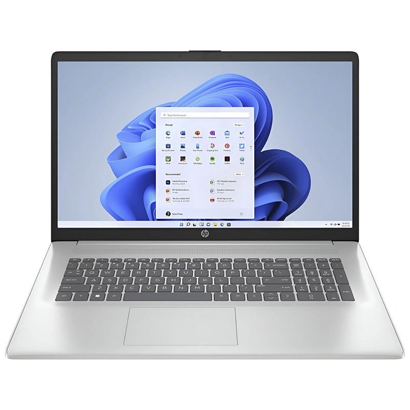 Notebook HP 17-CP2025DX AMD Ryzen 5 7520U Tela FHD 17.3 8GB RAM SSD Tela 17.3"