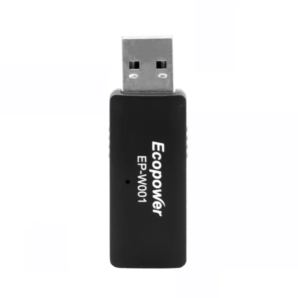 Adaptador Wi-Fi Ecopower EP-W001 USB Dual Band 2.4GHz - 1300Mbps MA12N | Preto