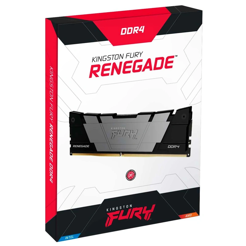Memória RAM Kingston Fury Renegade DDR4 32GB 3200MHz - Preto (KF432C16RB232) - Imagem 3