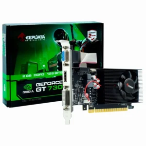 Placa de Vídeo Keepdata 2GB GeForce GT730 DDR3 - LOW PROFILE KDGT730-2GD3128B
