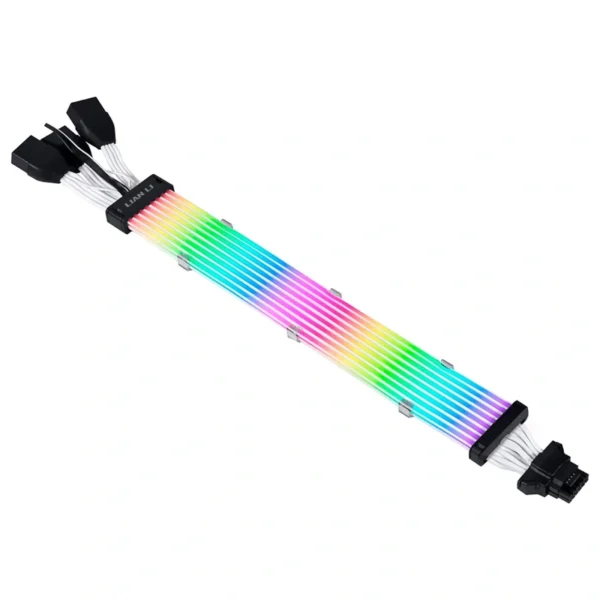 Cabo de Extensão Lian Li PW168-8PV2 Strimer Plus V2 335MM 8 Pinos - Preto