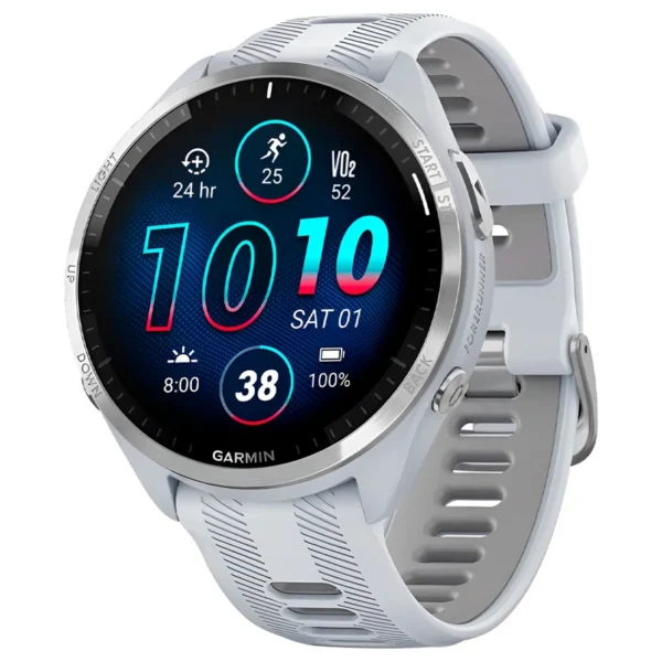 Relógio Garmin Forerunner 965 AMOLED - Branco (010-02809-01) 5 ATM Wi-Fi