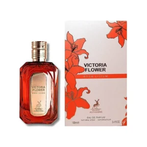 Perfume Feminino Maison Alhambra Victoria Flower Rosa Lilium EDP 100ml