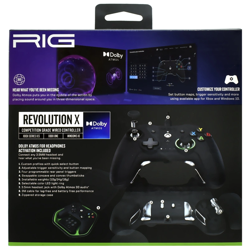 Controle Nacon Rig Revolution X para Xbox USB-C- Preto Revolution X Pro Controller - Imagem 4