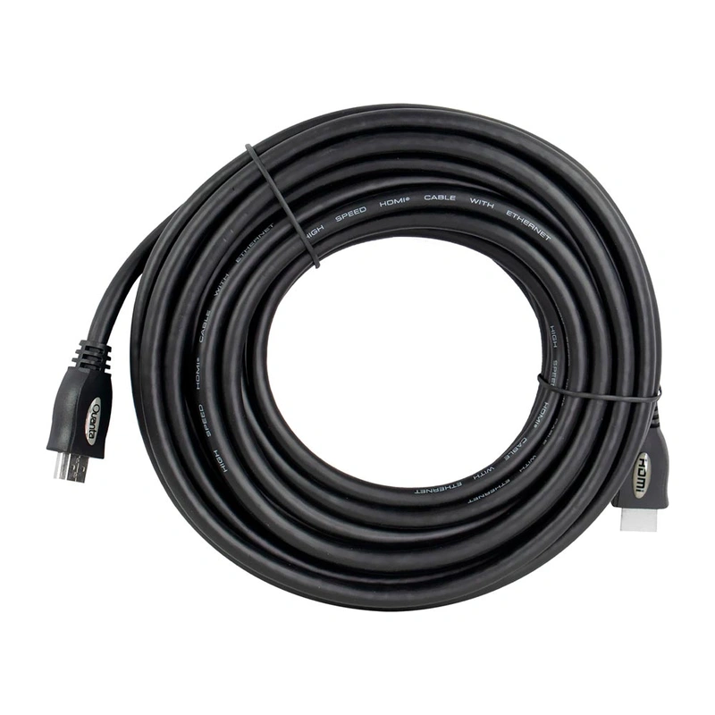 Cabo HDMI para HDMI - 10M Quanta QTHDMI100 HDMI - HDMI Preto - Imagem 3