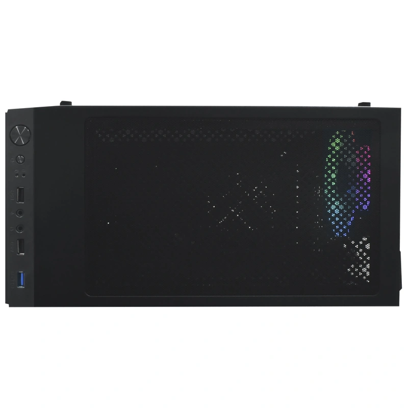 Gabinete Gamer Satellite 1101K ATX 1 Cooler RGB - Preto - Imagem 2