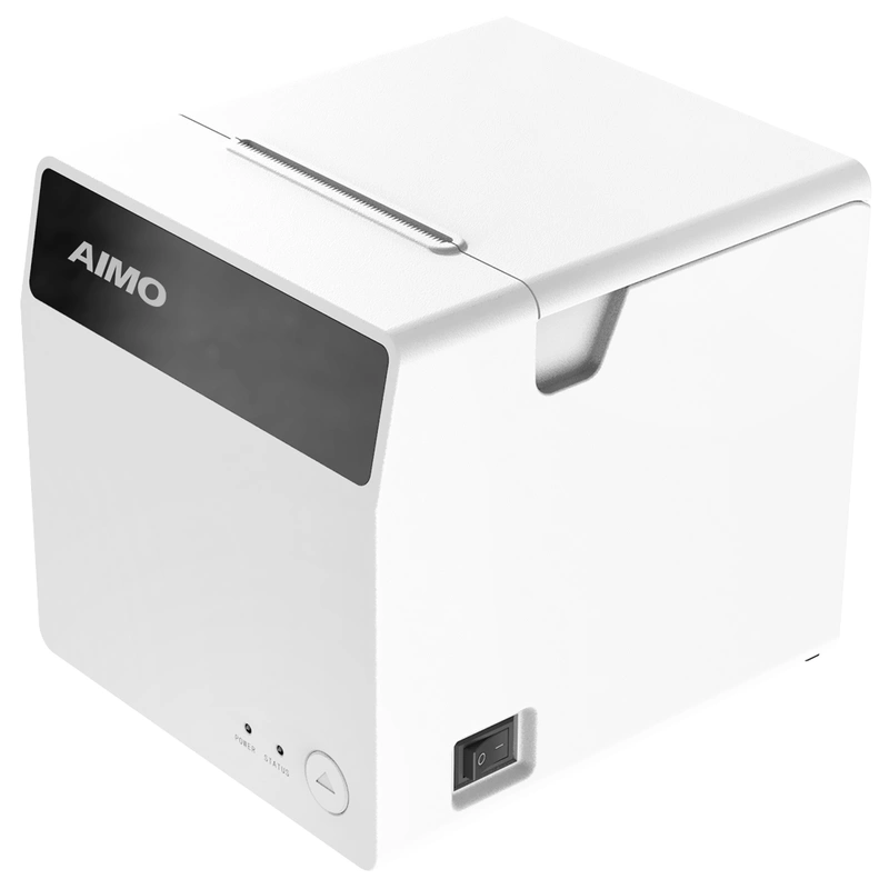 Impressora Térmica Aimo A-QF258 Bivolt - Branco 120 mm/s Windows, Mac, Linux - Imagem 2