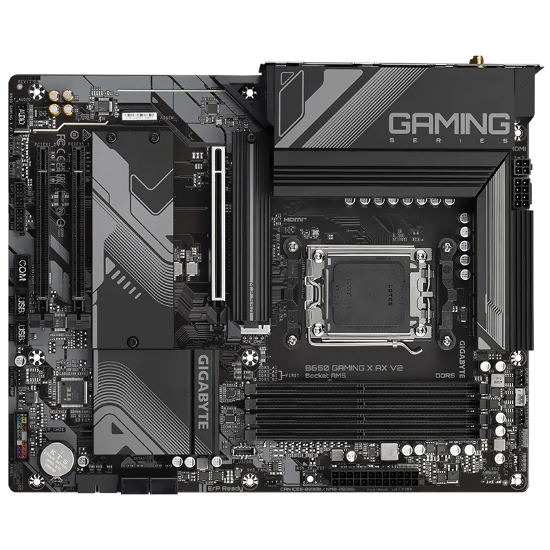 Placa Mãe Gigabyte B650 Gaming X AX V2 Socket AM5 DDR5 AMD B650 Micro ATX - Imagem 3