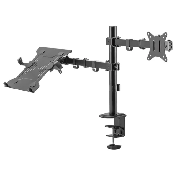 Suporte de Monitor Kolke KVS-599 (TV 17 VESA 100 x 100 mm / 75 x 75 mm | Preto
