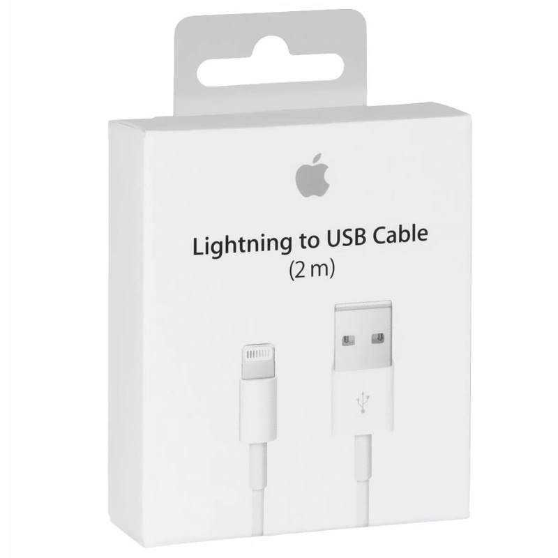 Cabo Apple Lightning A USB MD819FEA 2M - Branco - Imagem 3