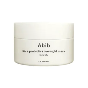 Máscara Facial Abib Rice Probiotics Overnight Mask Barrier Jelly 80 ml
