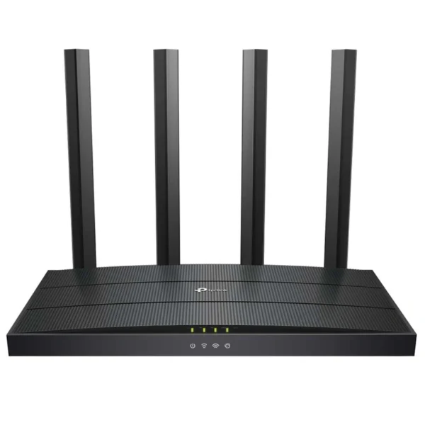 Roteador Tp-Link Archer AX12 AX1500 Dual Band 2.4GHz 5GHz Wi-Fi 6 4 Antenas - Preto