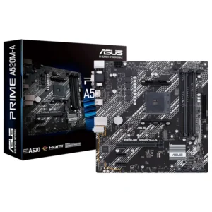 Placa Mãe ASUS Prime A520M-A II Socket AM4 VGA DDR4