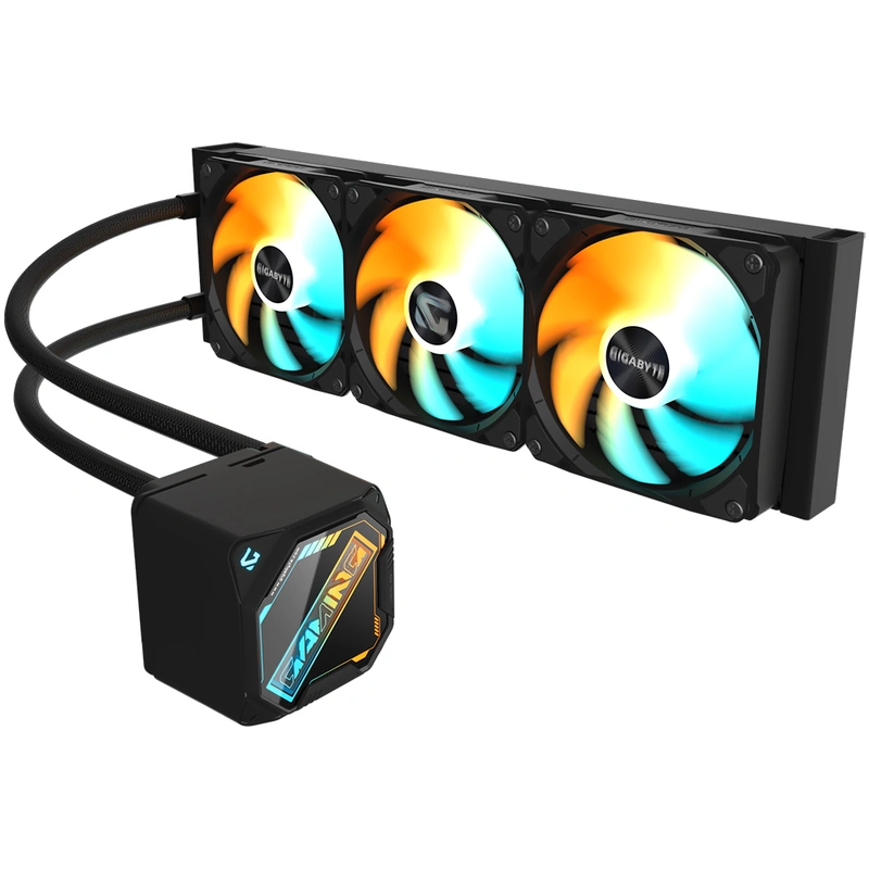 Water Cooler para Processador Gigabyte Gaming 360 360mm ARGB - Preto Hydro Gaming 360