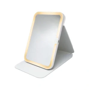 Espelho Satellite A-M17 com iluminação LED Recarregável - Branco