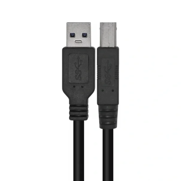 Cabo para Impressora USB 2.0 - 3M (com Filtro) Preto
