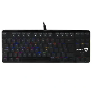 Teclado Gamer Mecânico Satellite GK-501 USB RGB Português - Preto