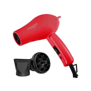 Secador de Cabelo Prosper P-6300 Mini 3.300 watts Bivolt - Vermelho
