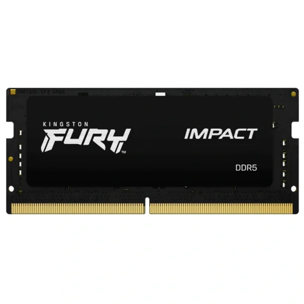 Memória RAM para Notebook Kingston Fury Impact DDR5 8GB 4800MHz - Preto (KF548S38IB8)