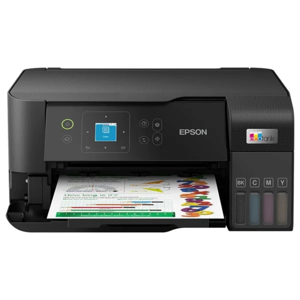 Impressora Multifuncional Epson L3560 EcoTank Wi-Fi Bivolt - Preto