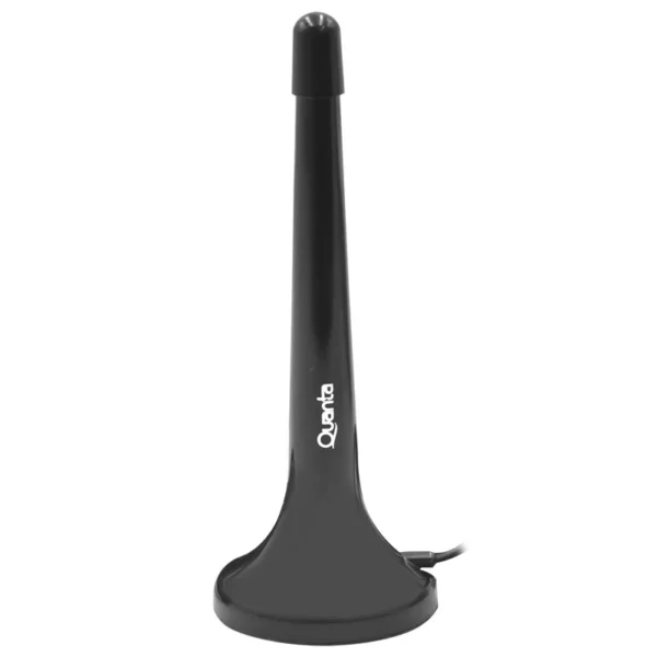 Antena para TV Digital Quanta QTANT0260 Interno VHF UHF - Preto