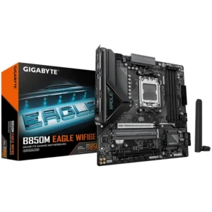 Placa Mãe Gigabyte B850M Eagle Wi-Fi 6E Socket AM5 DDR5