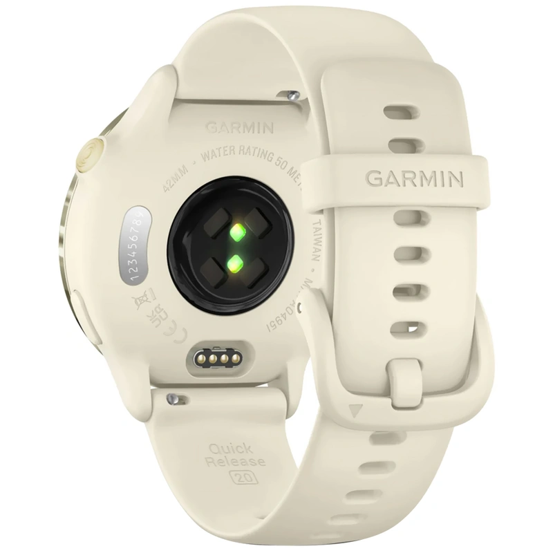 Relógio Smartwatch Garmin Vivoactive 6 - Lunar Dourado (010-02985-01) 5 ATM (50 metros) - Imagem 3