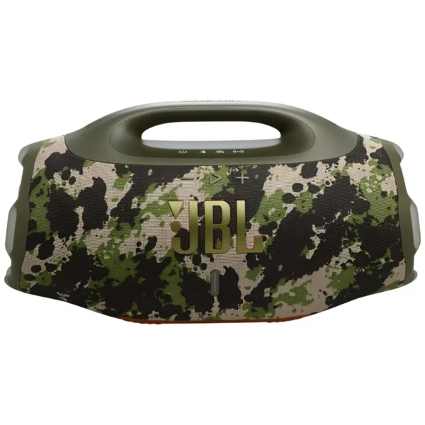 Caixa de Som JBL Boombox 4 Bluetooth - Camuflado Squad 65W IP68 JBL Pro Sound