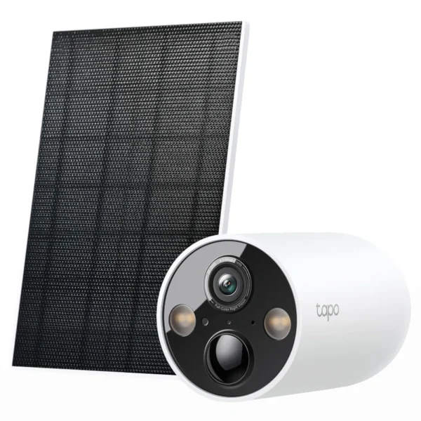 Câmera de Segurança Tp-link Tapo C425 Kit Outdoor Painel Solar 2K QHD - Branco
