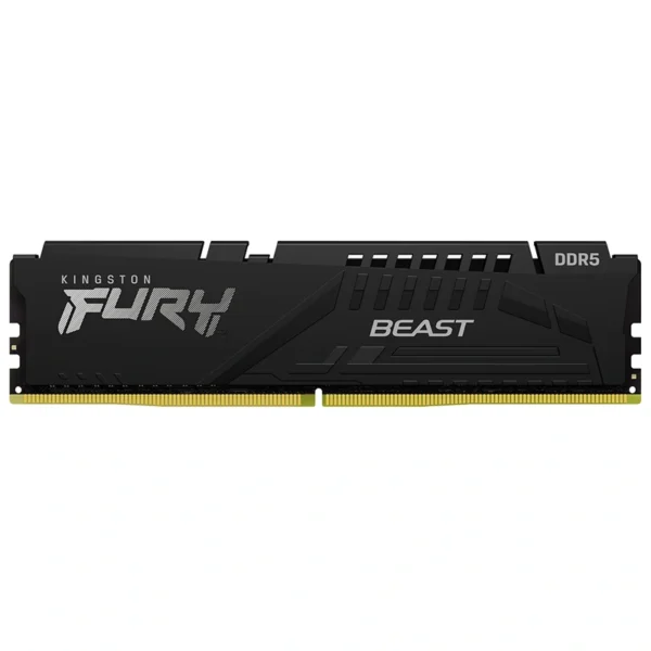 Memória RAM Kingston Fury Beast DDR5 16GB 6400MHz - KF564C32BBE-16 DIMM | Preto