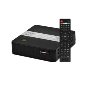 Receptor FTA Cinebox Supremo Pro com Wi-Fi - Preto