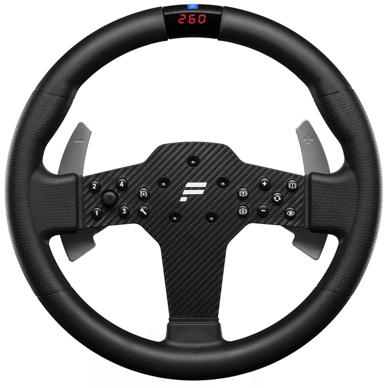 Controle Volante Fanatec CSL P1 V2 QR2 Lite PC PS - Preto (CRD-CSL_SW_P1_V2R_QR2L)