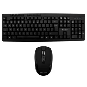 Teclado + Mouse Kolke KEK-195 Wireless Espanhol - Preto