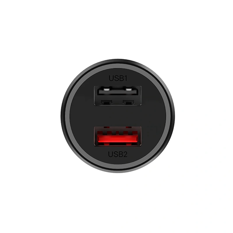 Carregador de Bateria Veicular Xiaomi Mi CC06ZM USB - Preto Mi 37W - Imagem 3