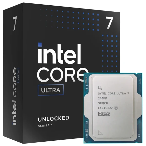 Processador Intel Core Ultra 7 265KF Socket LGA 1851 30MB Até 5.50GHz 20 núcleos
