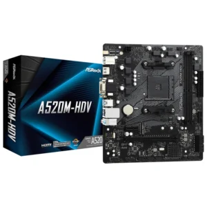 Placa Mãe ASRock A520M-HDV Socket AM4 VGA DDR4
