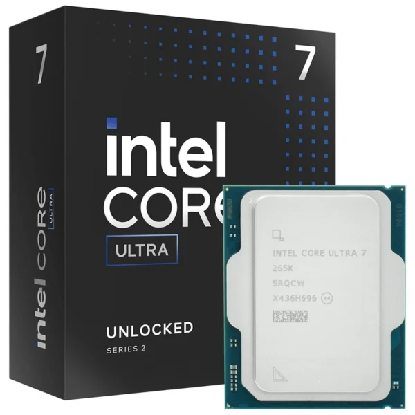 Processador Intel Core Ultra 7 265K Socket LGA 1851 30MB Até 5.50GHz 20 núcleos