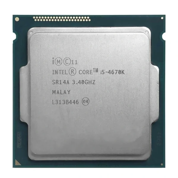 Processador Intel Core i5 4670K Socket LGA 1150 3.4GHz 6MB Até 3.80GHz
