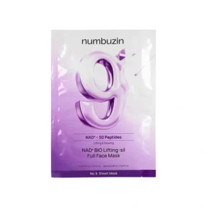 Máscara Facial Numbuzin No.9 NAD + Bio Lifting-sil Full Face - 1 Unidade