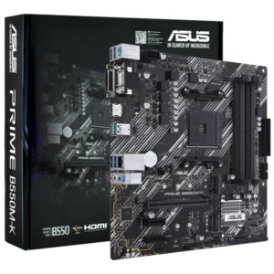 Placa Mãe ASUS Prime B550M-K Socket AM4 VGA DDR4