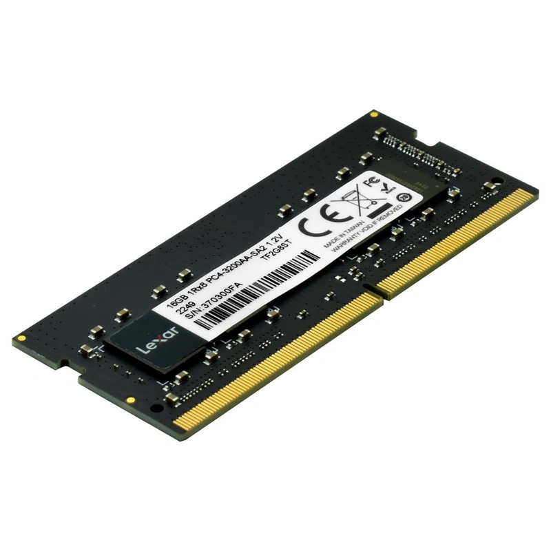 Memória RAM para Notebook Lexar DDR4 16GB 3200MHz - LD4AS016G-B3200GSST | Preto - Imagem 2
