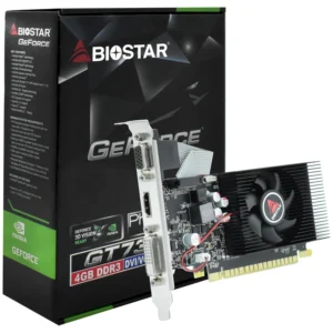 Placa de Vídeo Biostar 4GB GeForce GT730 GDDR3 - VN7313TH41-TBAR2-BS2
