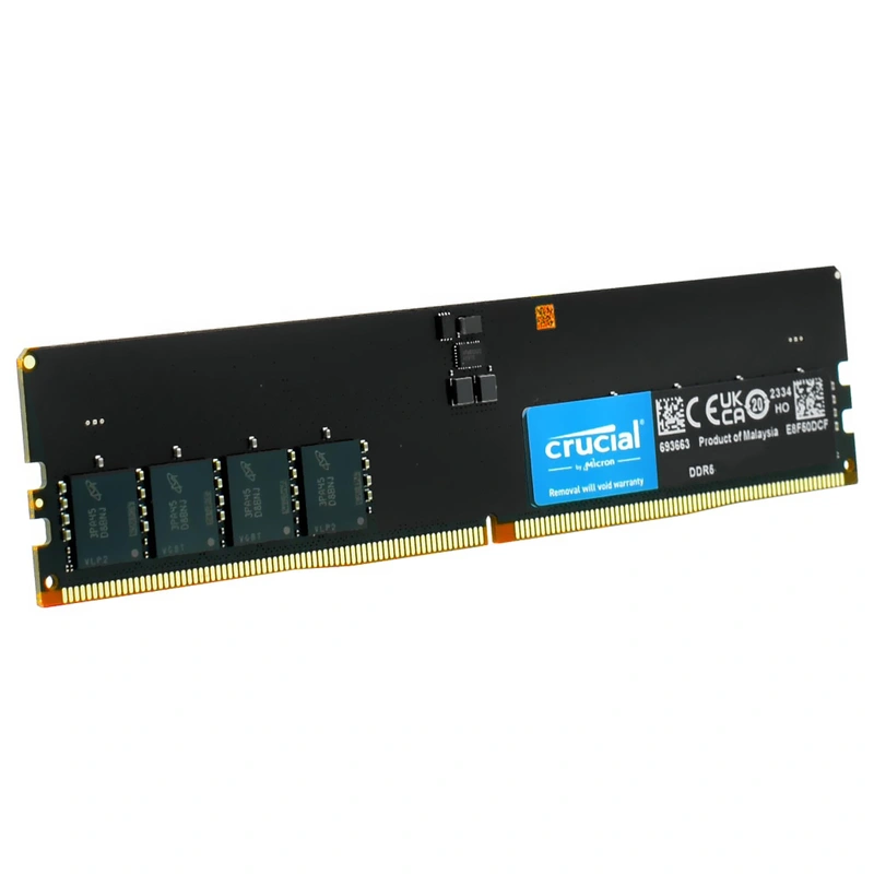 Memória RAM Crucial DDR5 16GB 4800MHz - CB16GU4800 UDIMM CL40 | Preto - Imagem 2