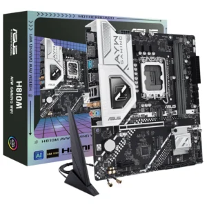 Placa Mãe ASUS H810M-AYW Gaming Wi-Fi Socket LGA 1851 DDR5