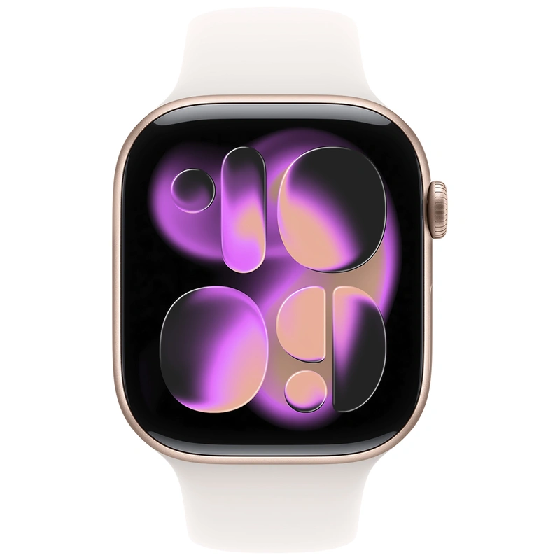 Apple Watch S11 MEU04LWA 42MM S-M GPS - Rose Gold Aluminium Light Blush Sport Band - Imagem 2