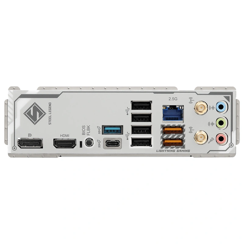 Placa Mãe ASRock B850M Steel Legend Wi-Fi Socket AM5 DDR5 AMD B850 Micro ATX - Imagem 2