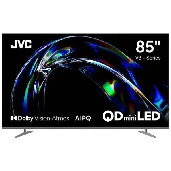 TV Smart JVC LT-85KM958 85 Bluetooth 5.1 AIPQ Qualidade de Imagem com IA | 3840 x 2160 4K