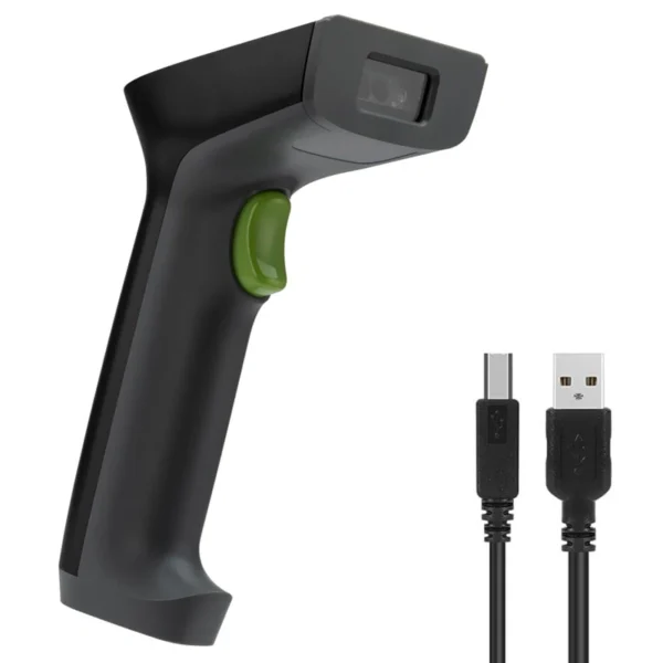 Leitor de Código de Barras Zkteco ZKB101S 1D USB - Preto