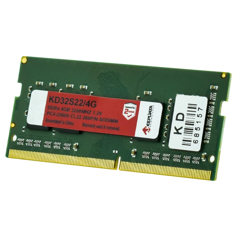Memória RAM para Notebook Keepdata DDR4 4GB 3200MHz - KD32S224G SODIMM | KD32S22/4G - Imagem 2