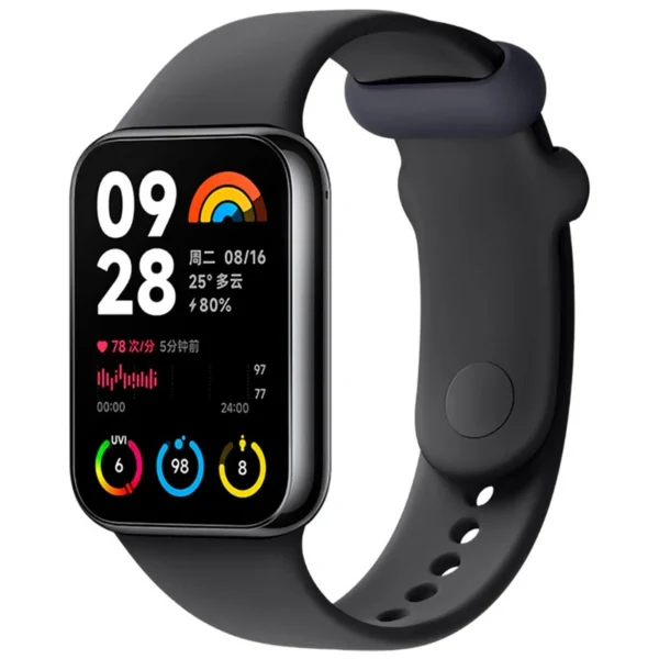 Pulseira Inteligente Xiaomi Mi Smart Band 8 Pro M2333B1 - Preto À prova d'água 5 ATM